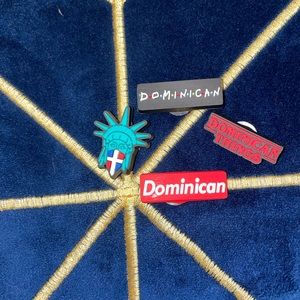 Crocs charms - “Dominican” set